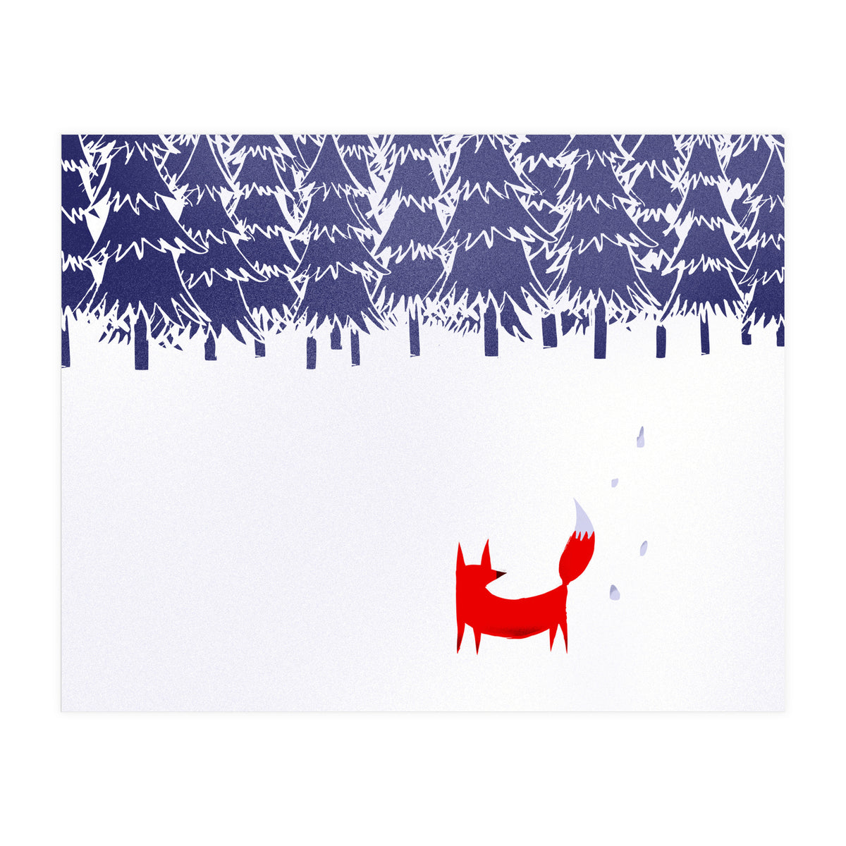 Alone In The Forest (Print Only)