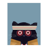 Doozal Cat Tenenbaum (Print Only) thumbnail