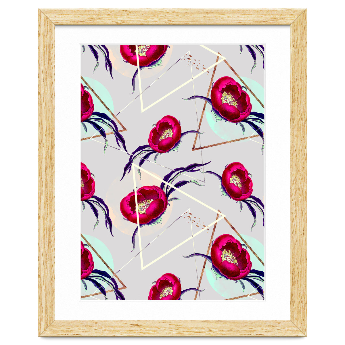 Flowery blooming with geometric II