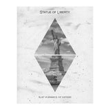 Coordinates NEW YORK CITY Statue of Liberty  (Print Only) thumbnail