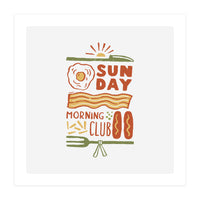 Sunday Club (Print Only)