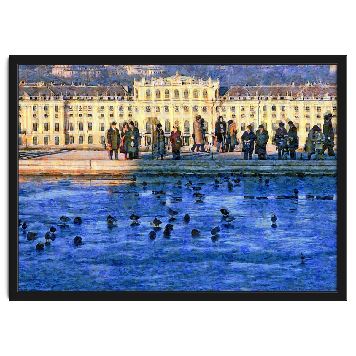 Winter's day at Schoenbrunn