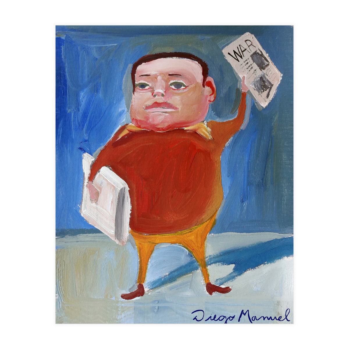 newspaper seller 2 (Print Only)