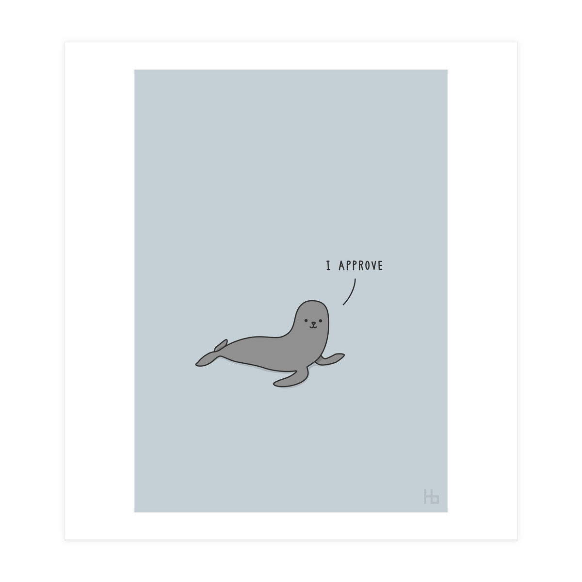 Seal Of Approval (Print Only)