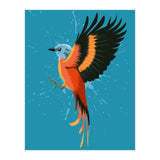 Tropical flying bird (Print Only) thumbnail