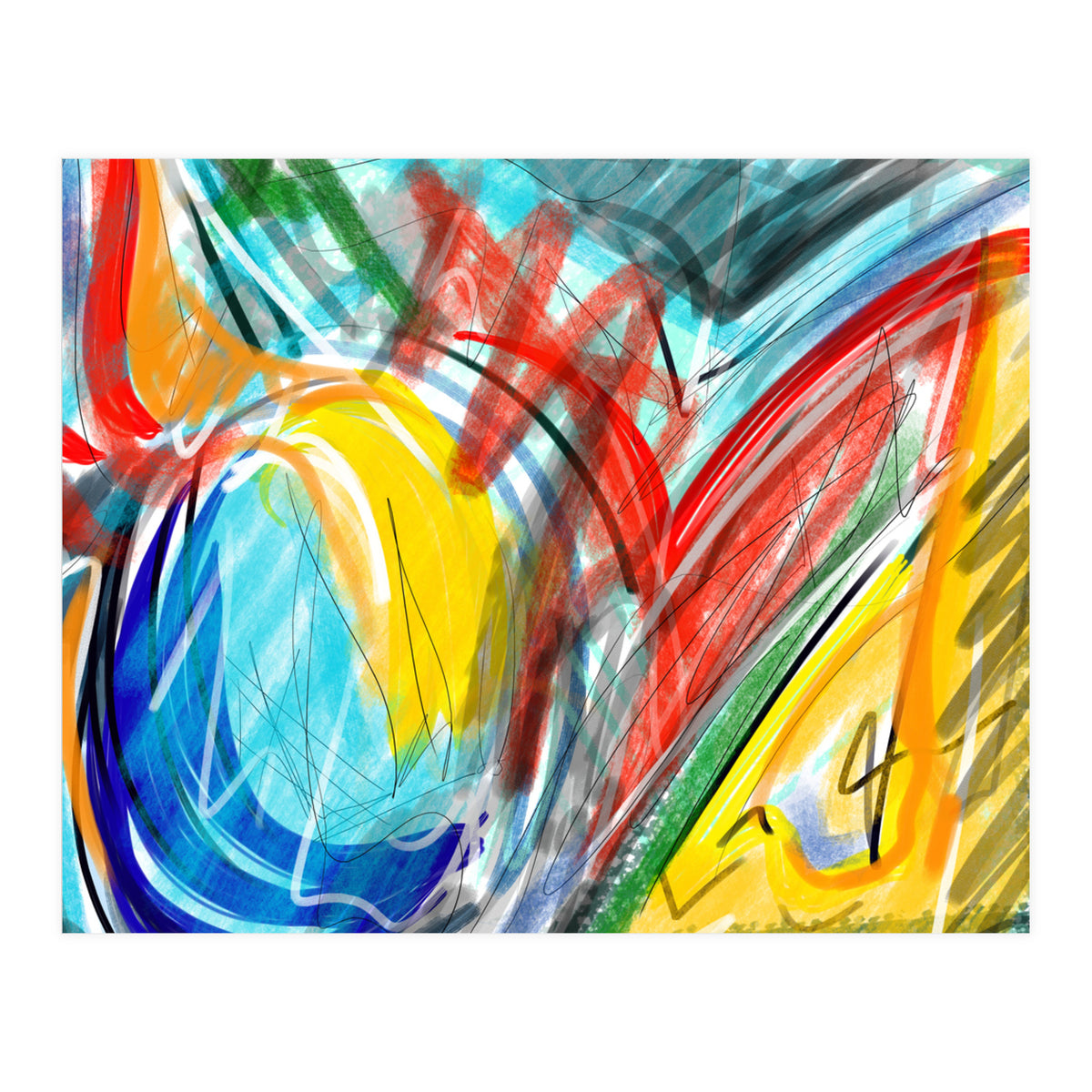 Colors And Traces (Print Only)