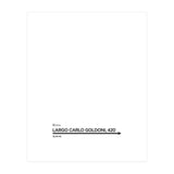LARGO CARLO GOLDONI (Print Only) thumbnail