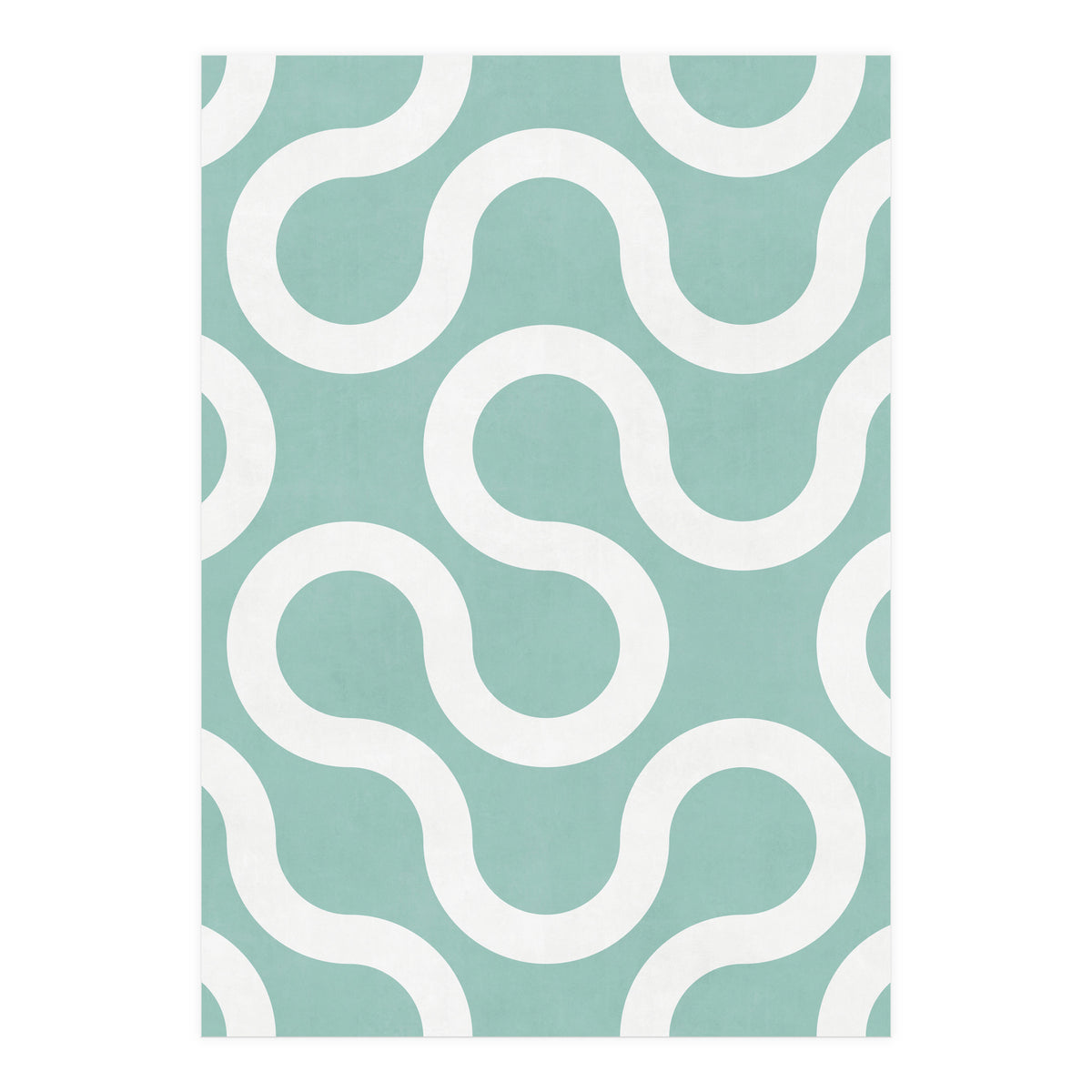 My Favorite Geometric Patterns No.34 - Light Blue (Print Only)