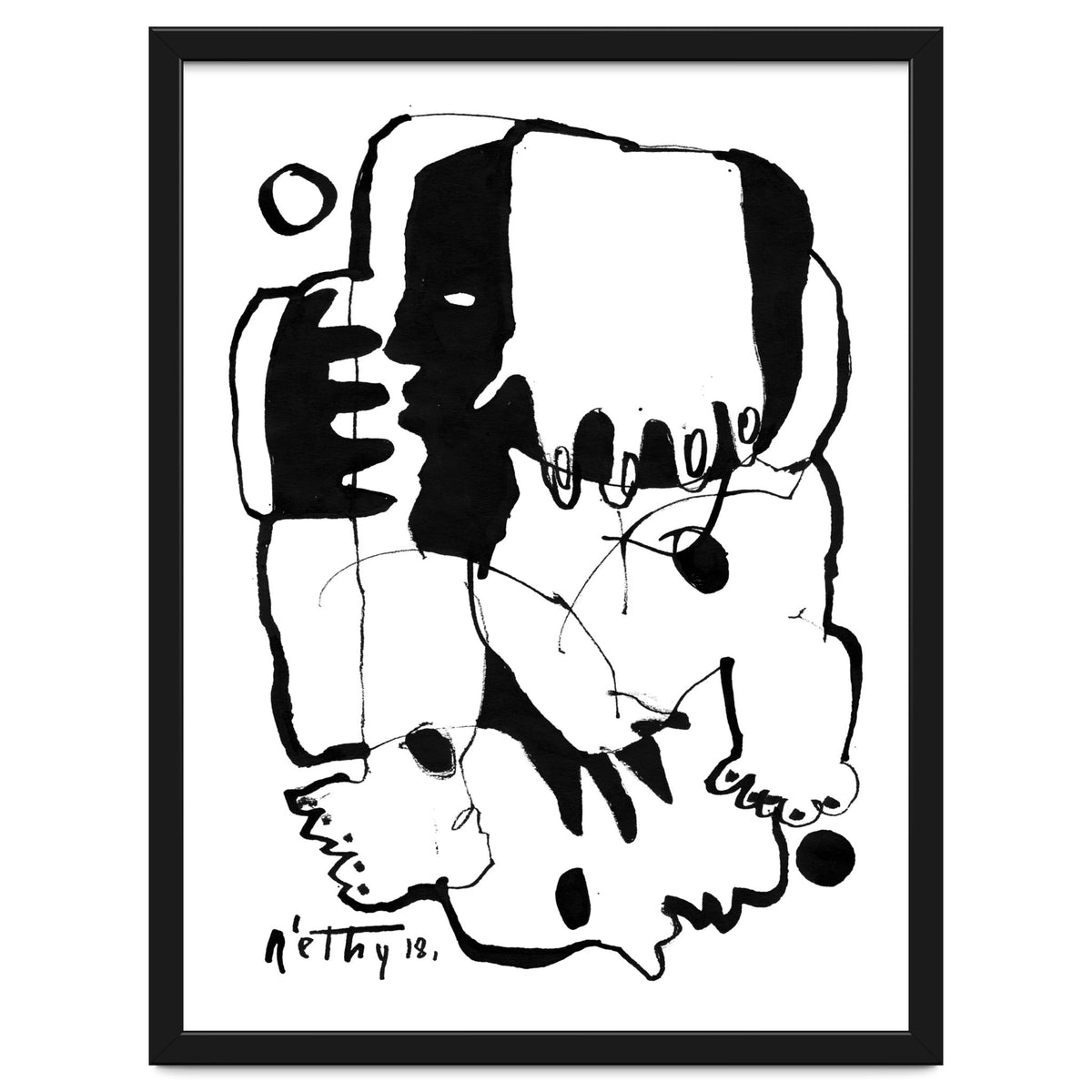 Everlasting Fight - b&w