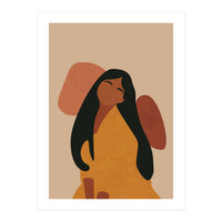 Abstract Woman Modern Minimalist (Print Only)