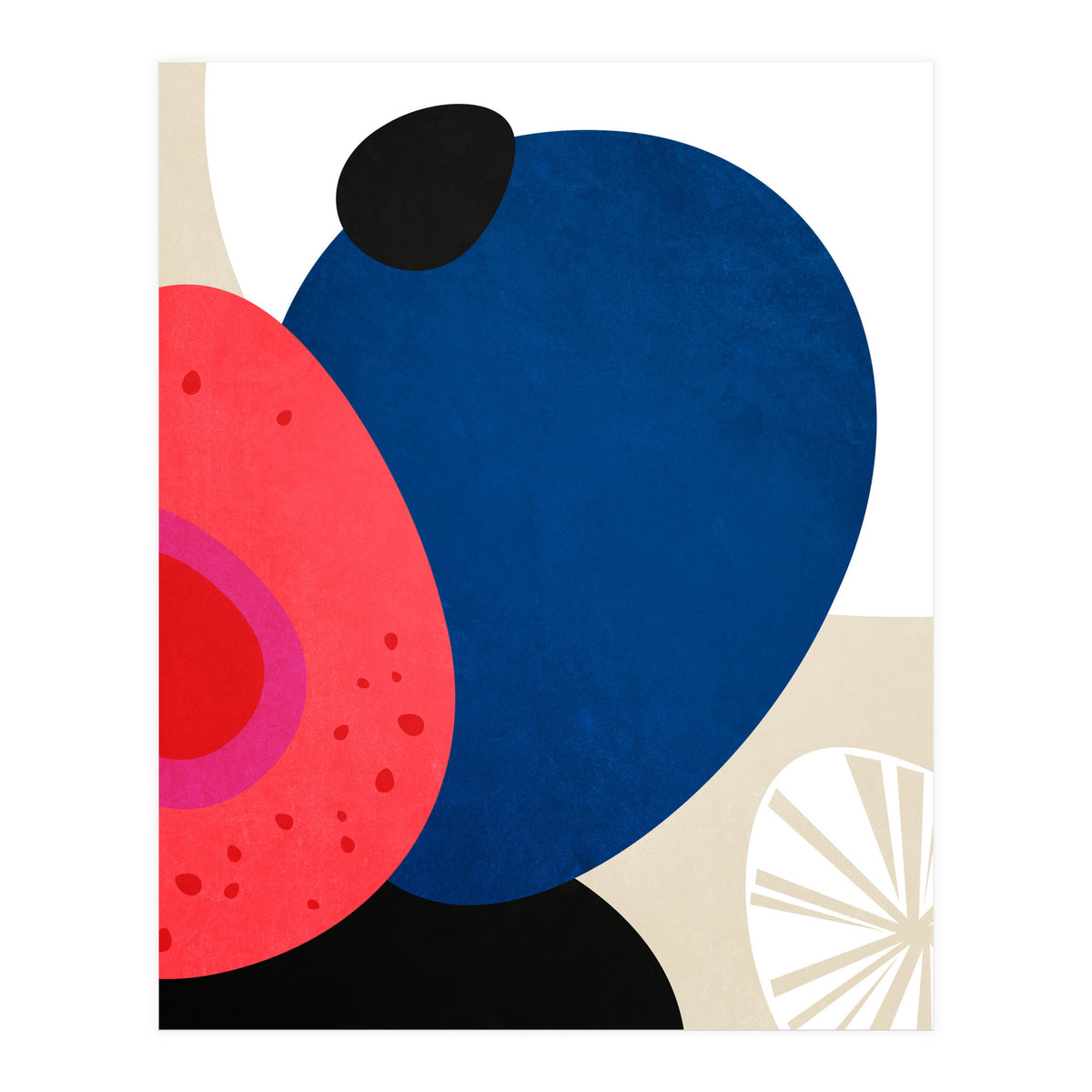 Pebbles and Seashells (Print Only)