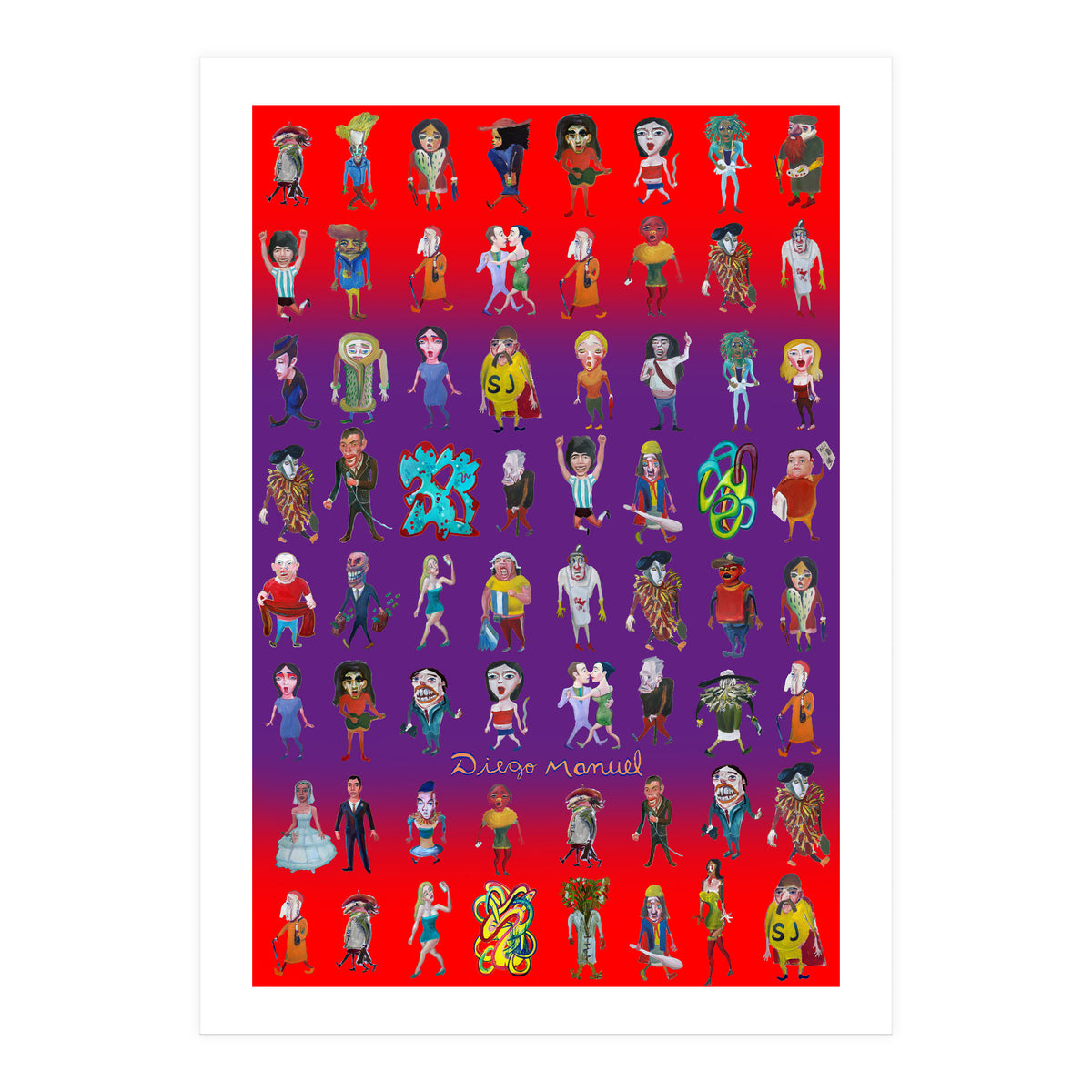 Gente Del Barrio C (Print Only)