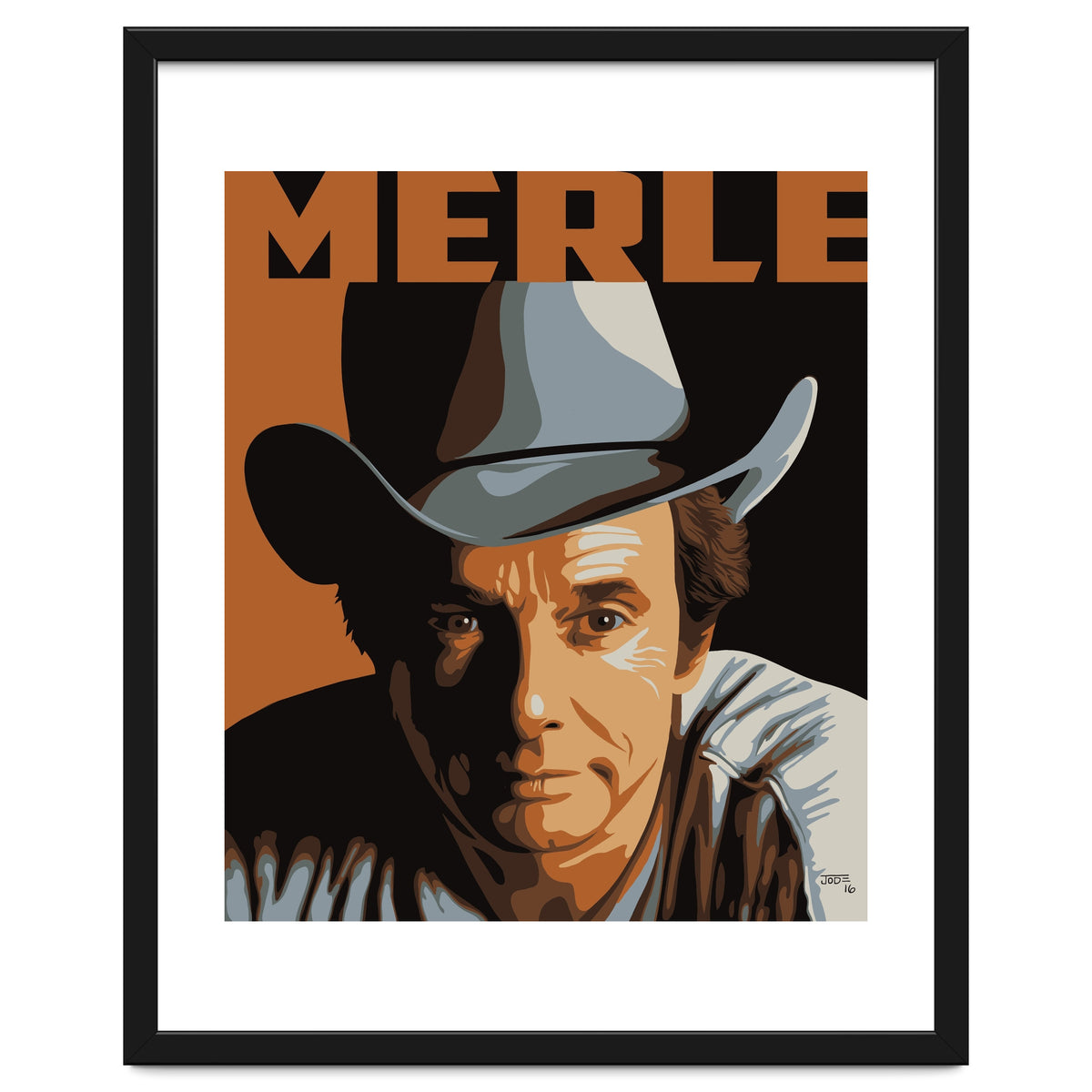 Merle Haggard Poster