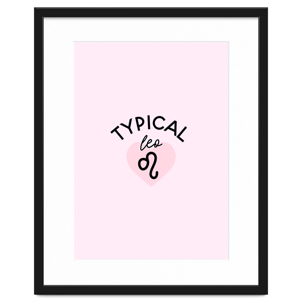 Typical Leo Horoscope Print