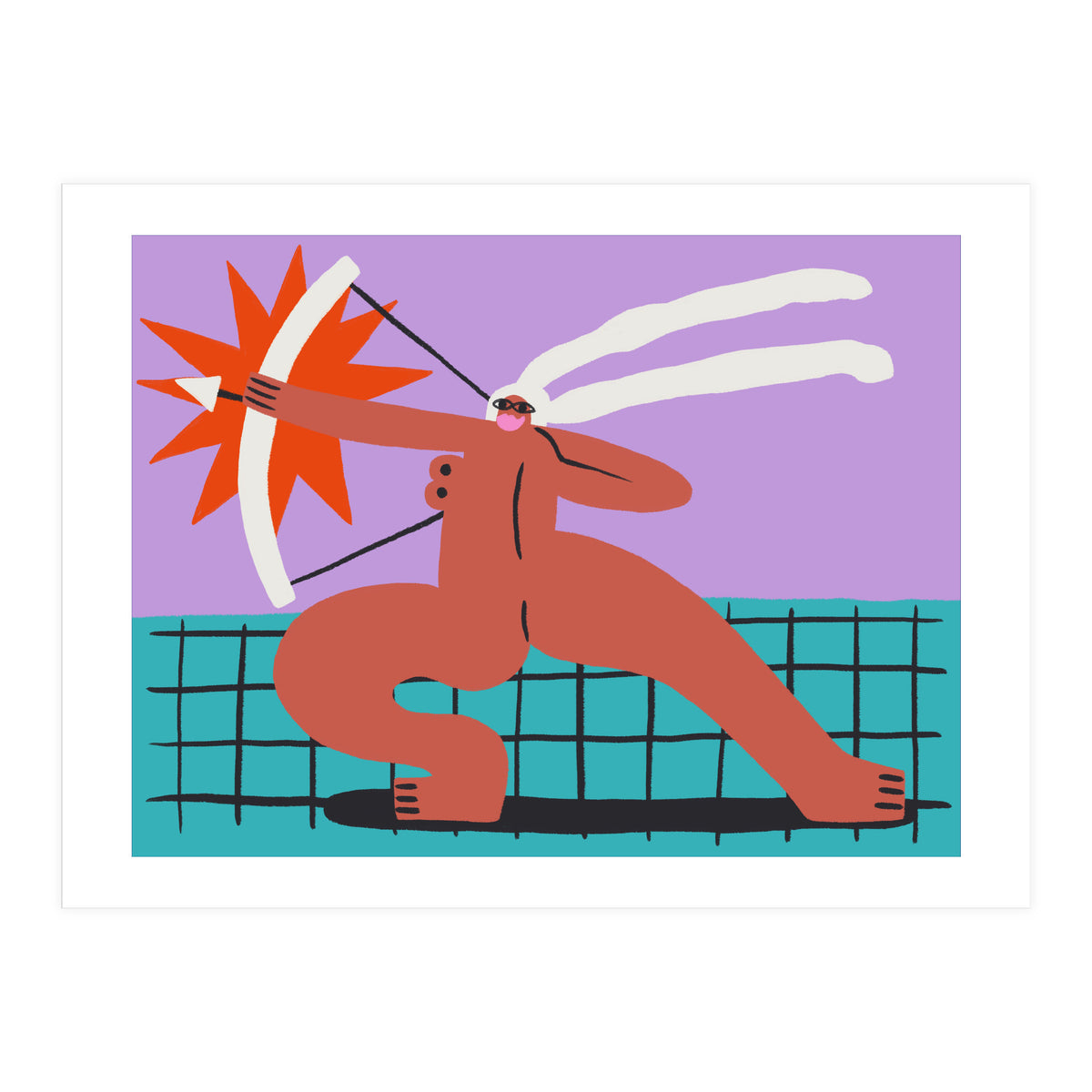 Thrill Hunter Ka Pow Sagittarius (Print Only)