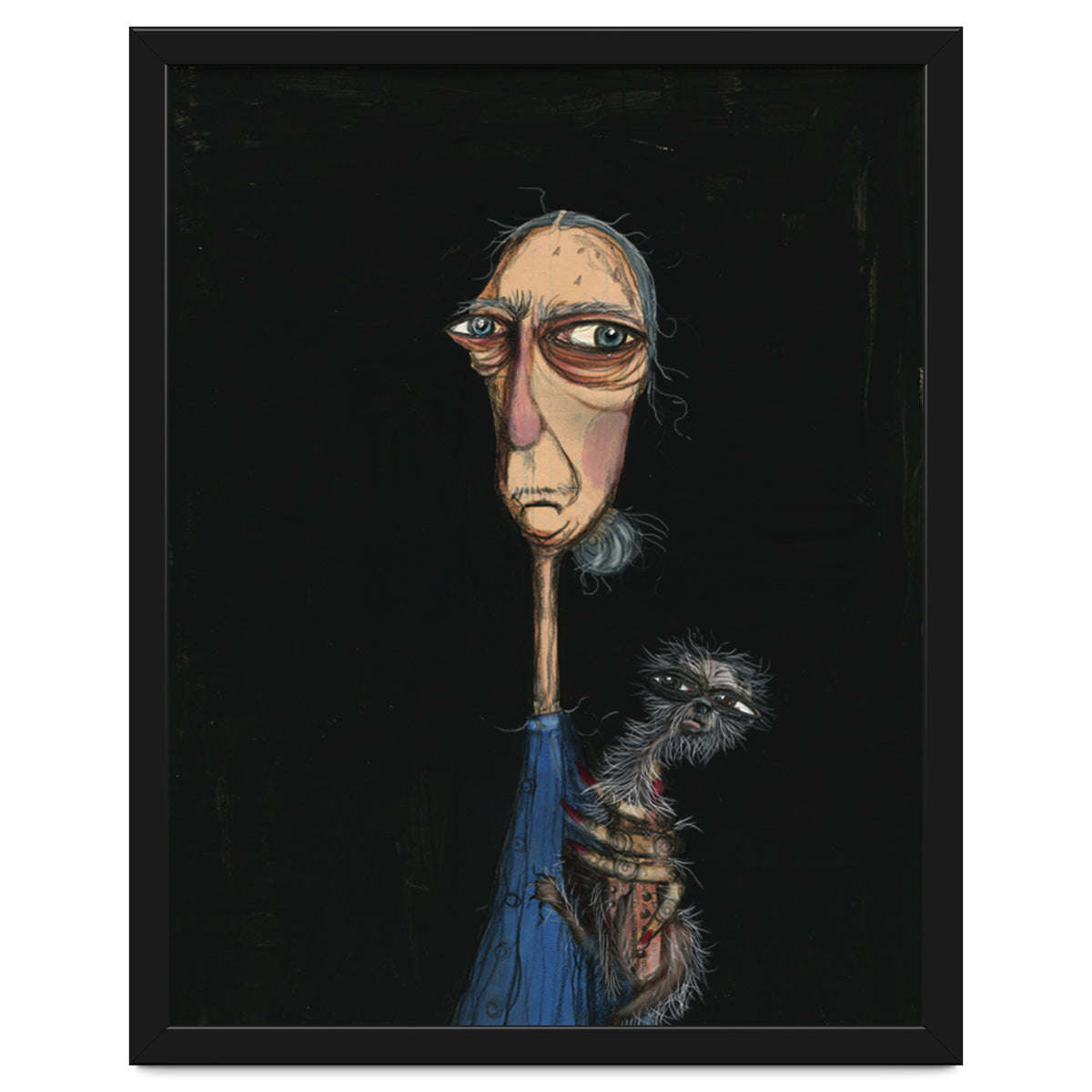 Woman Holding A Chihuahua