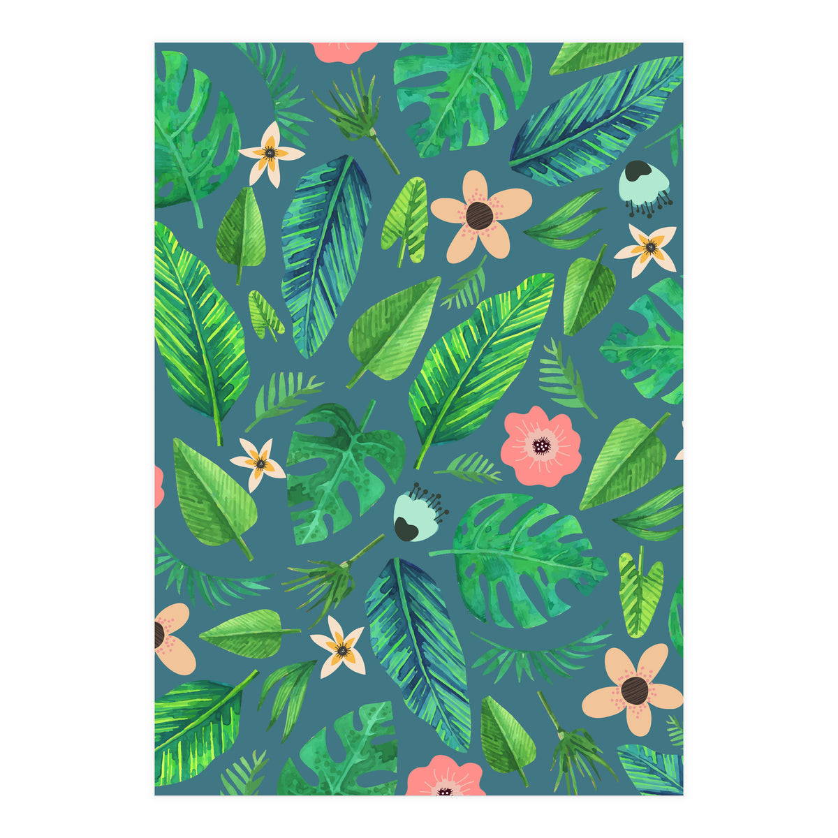 Tropical Life I (Print Only)