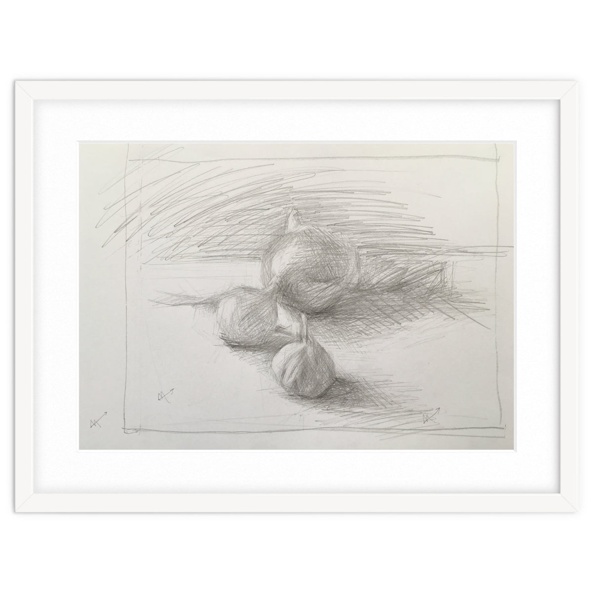 Still Life with Three Veg