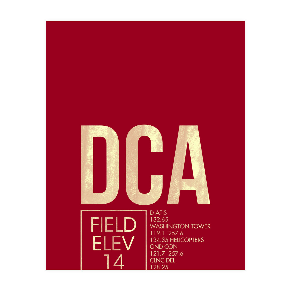 Washington Dca Atc (Print Only)