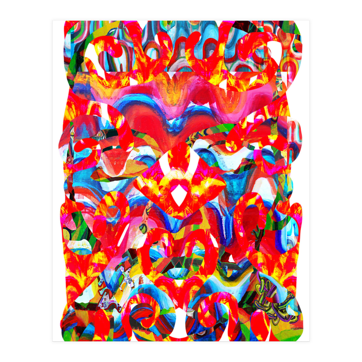 Pop Abstract Asimetrico 32 Copia (Print Only)