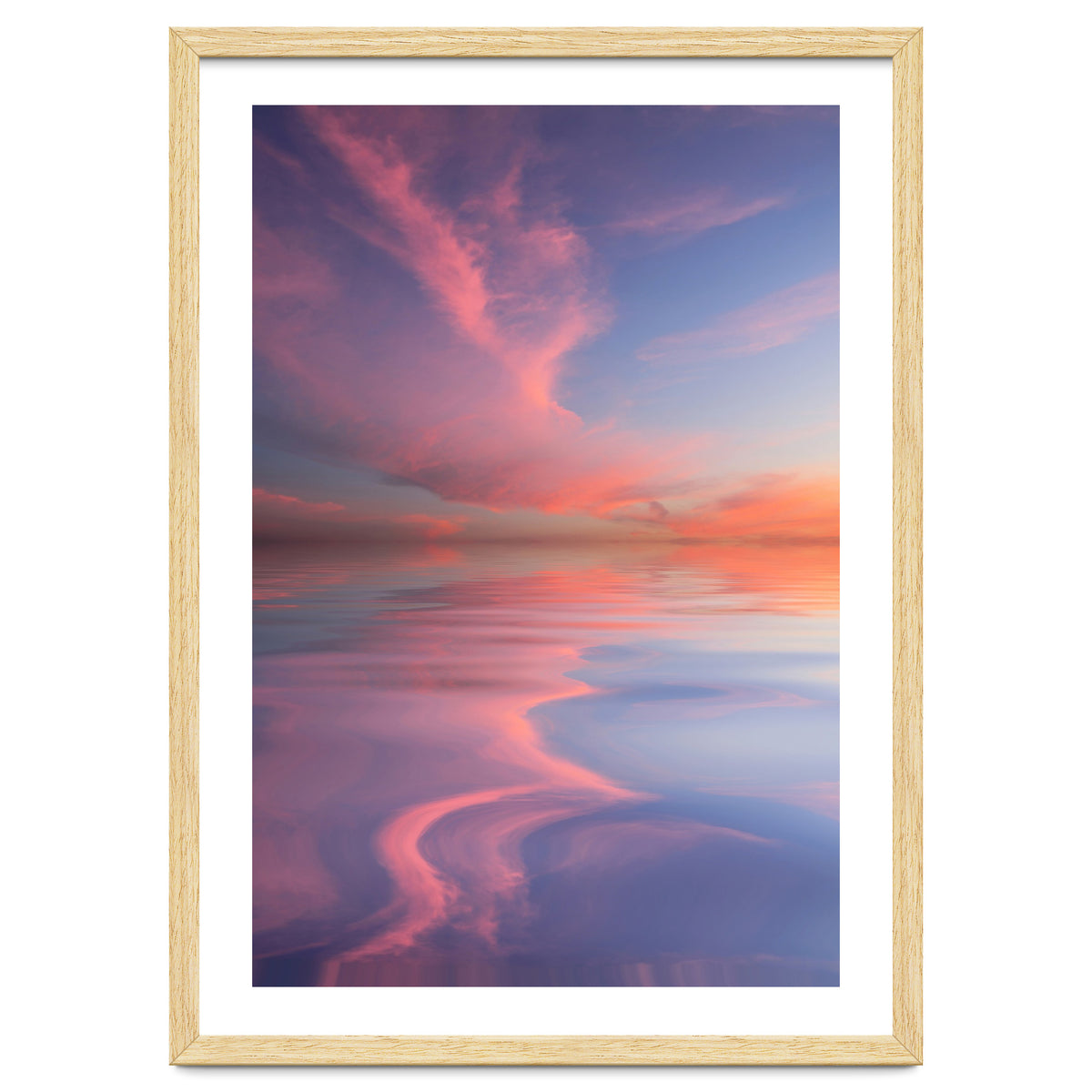 Pink and Blue Sunset