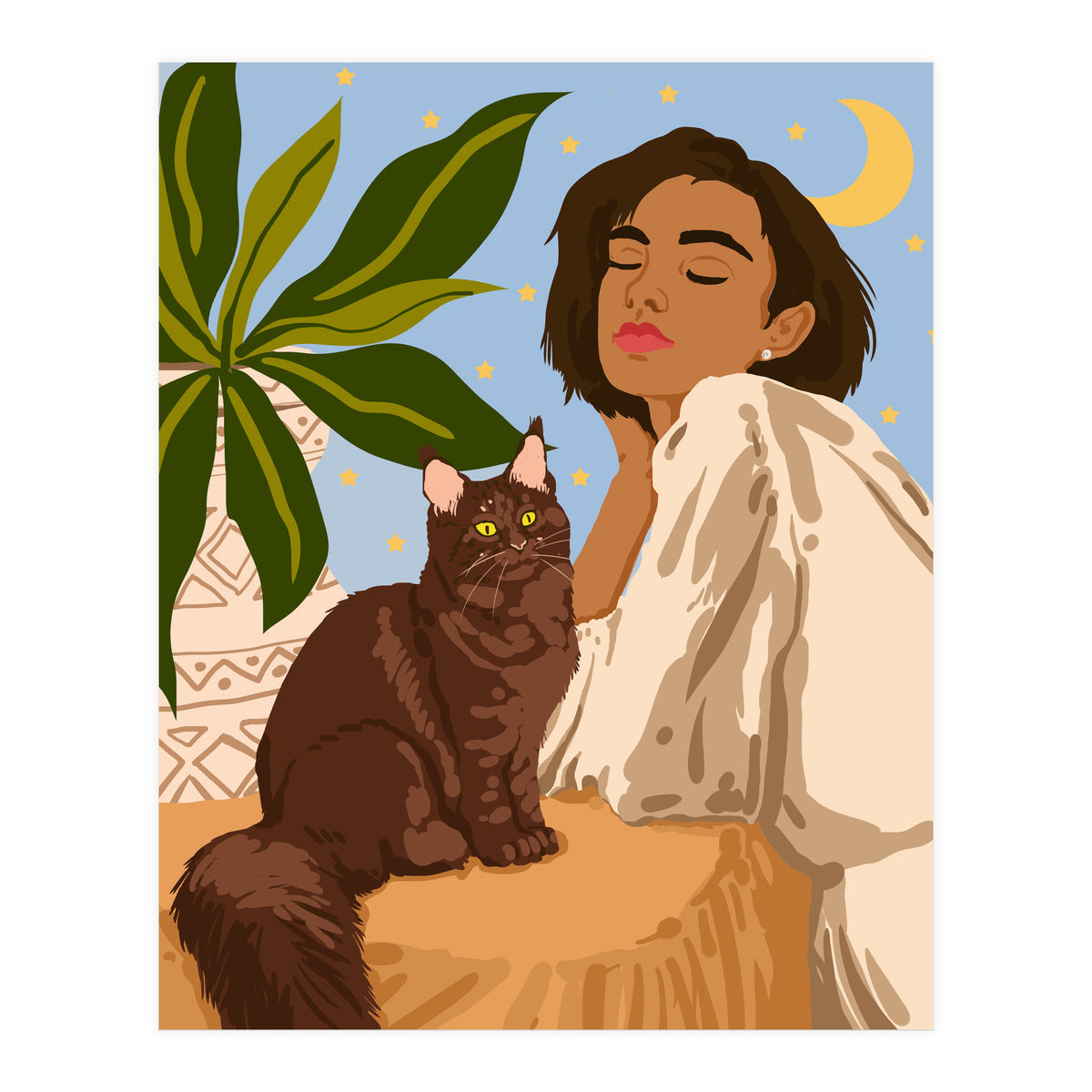 Proud Cat Mama (Print Only)