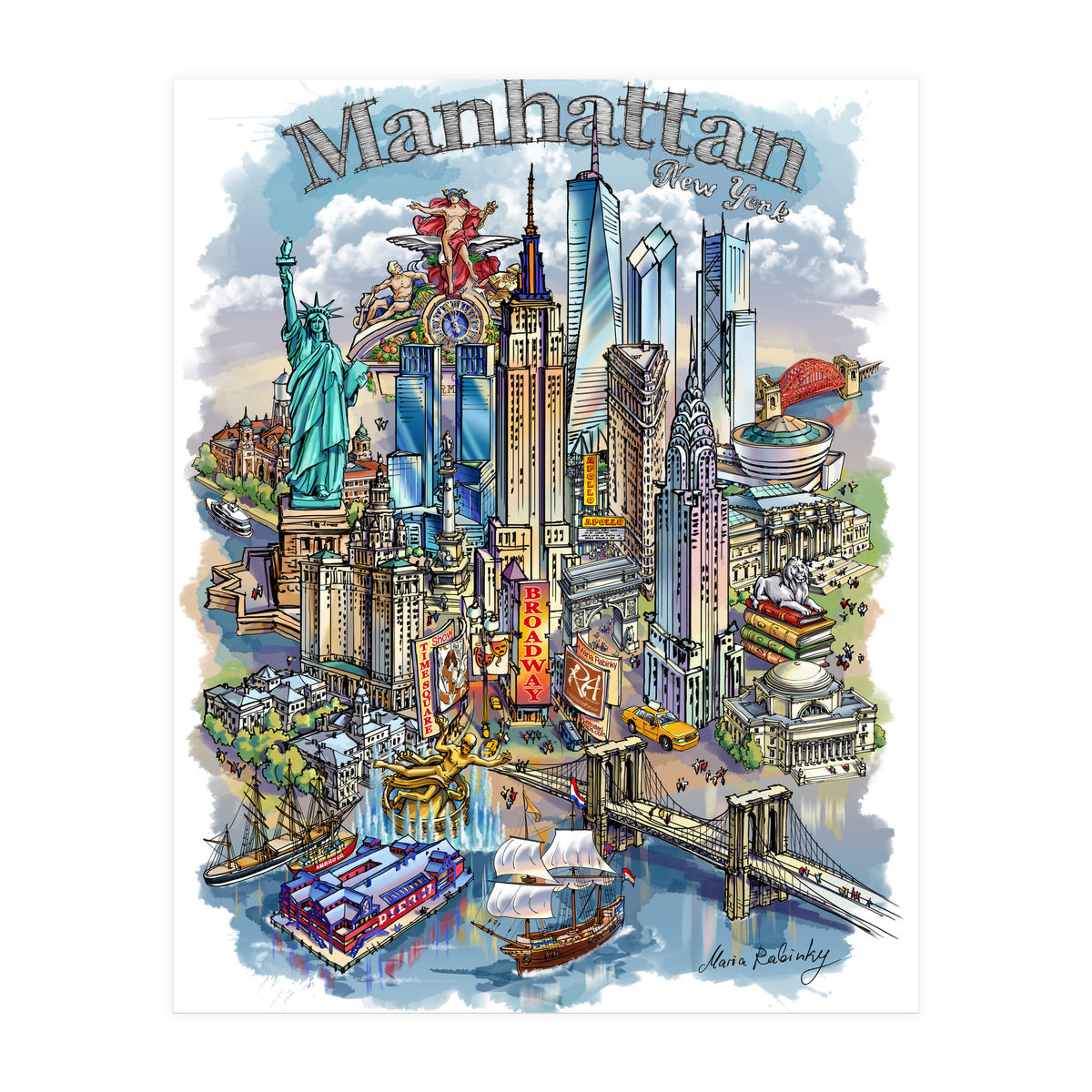 New York Theme 1 (Print Only)