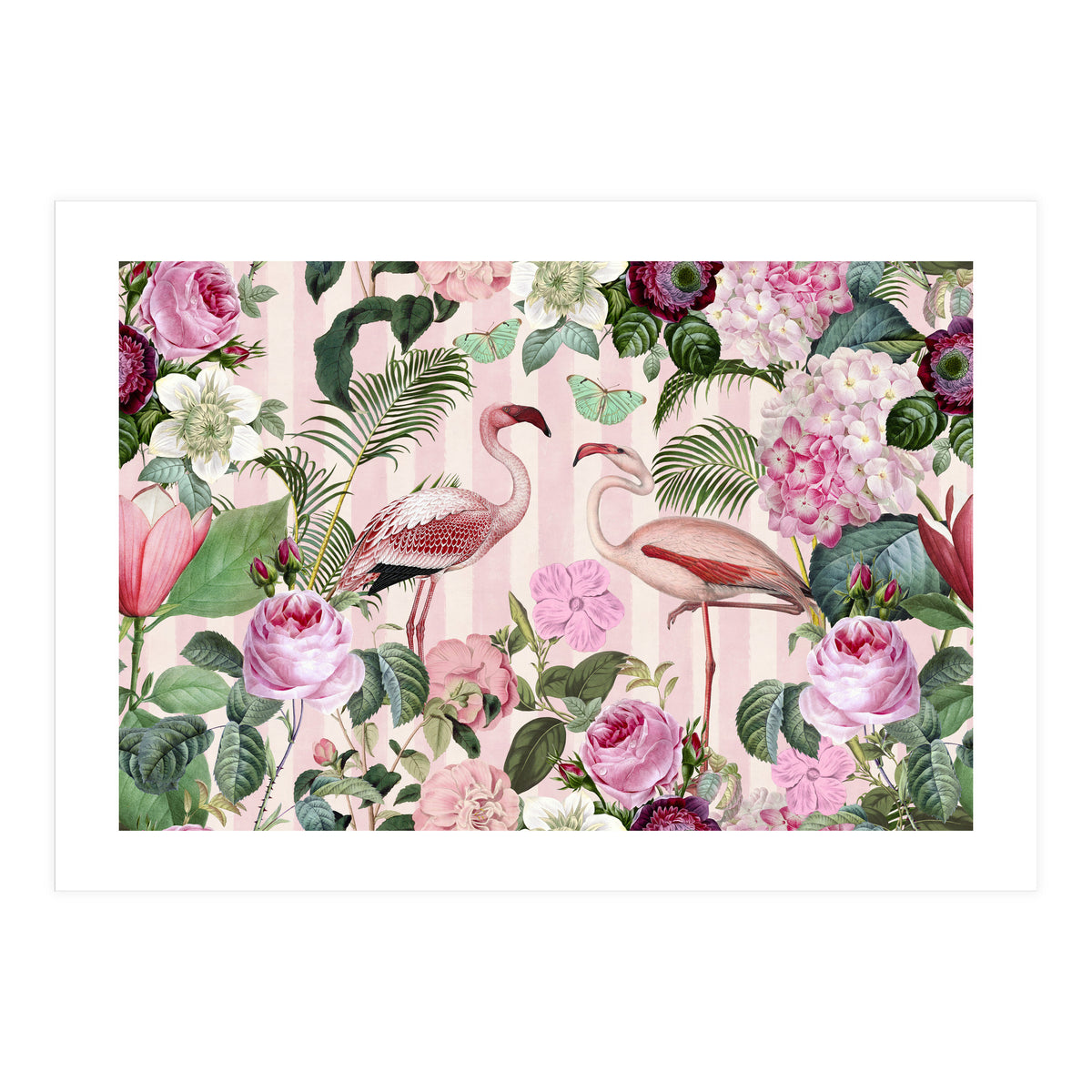 Flamingo Rendevous (Print Only)