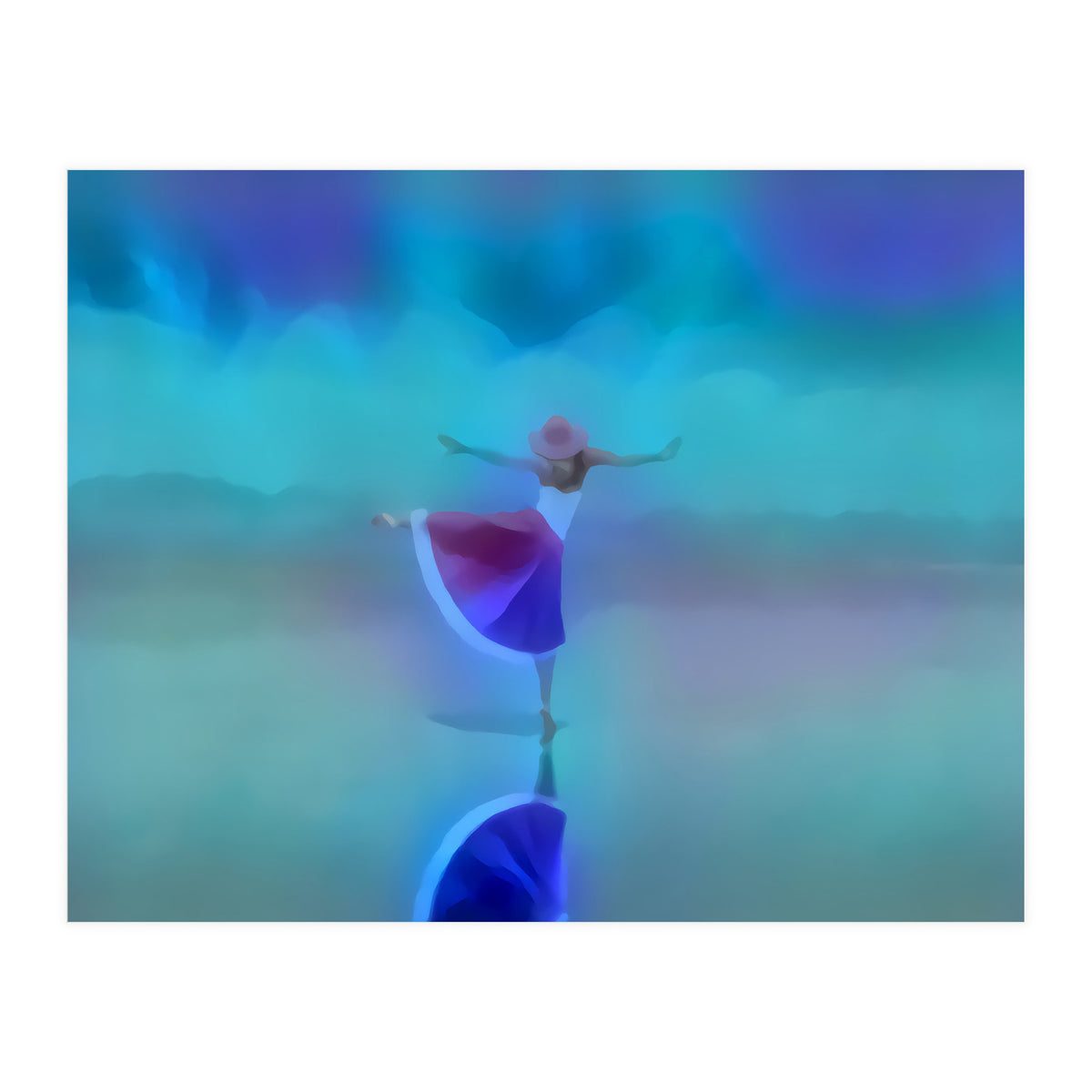 Dance on the Beach (Print Only)