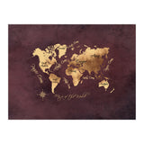 Word Map Gold Dark (Print Only) thumbnail