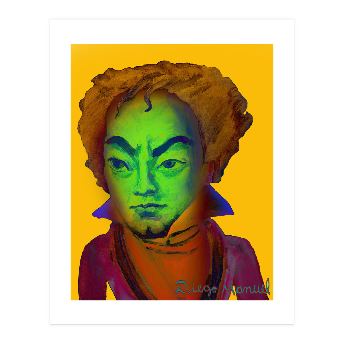 Beethoven Multicolor 6 (Print Only)