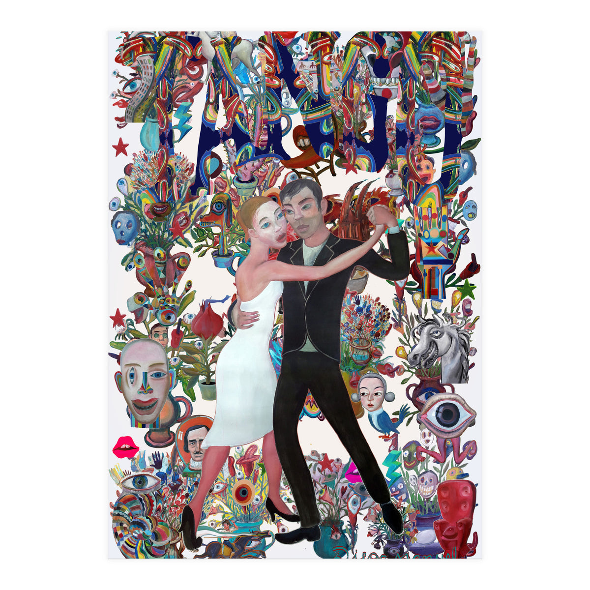 Tango Nuevo Tapiz 2 (Print Only)