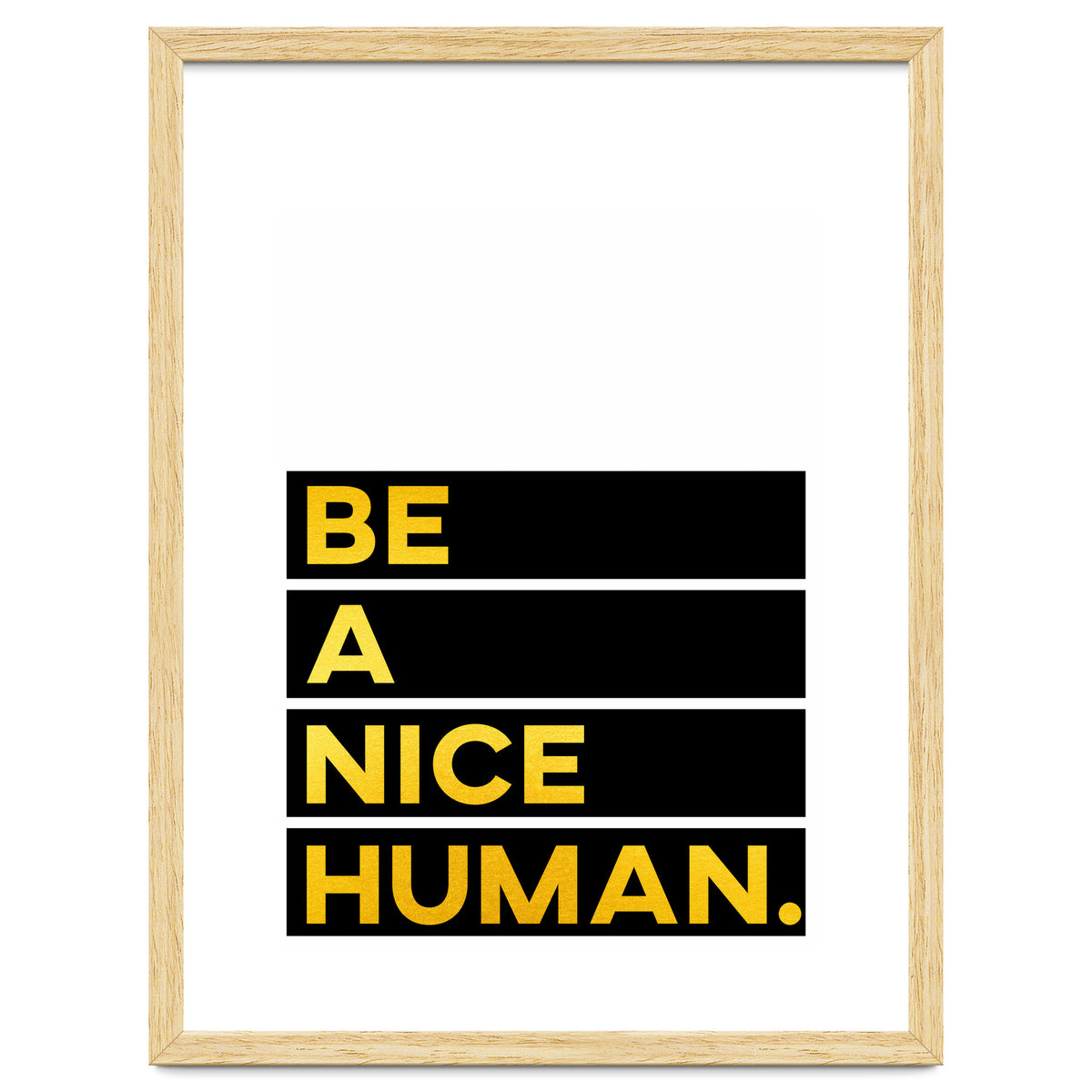 Be A Nice Human