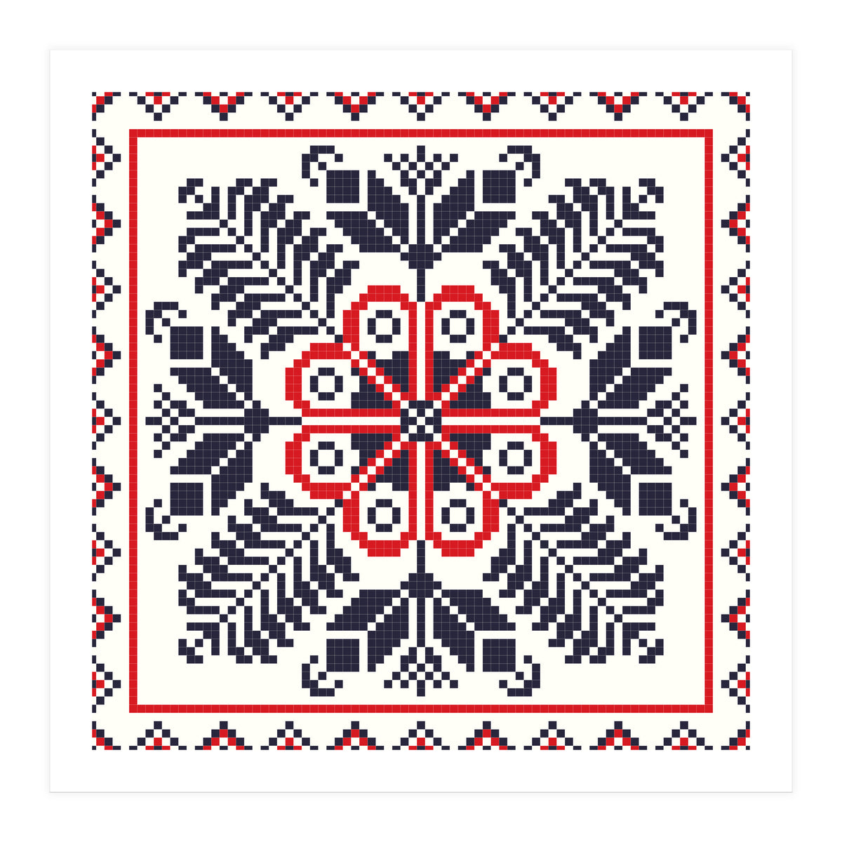 Romanian Traditional Pattern 1 (Print Only)