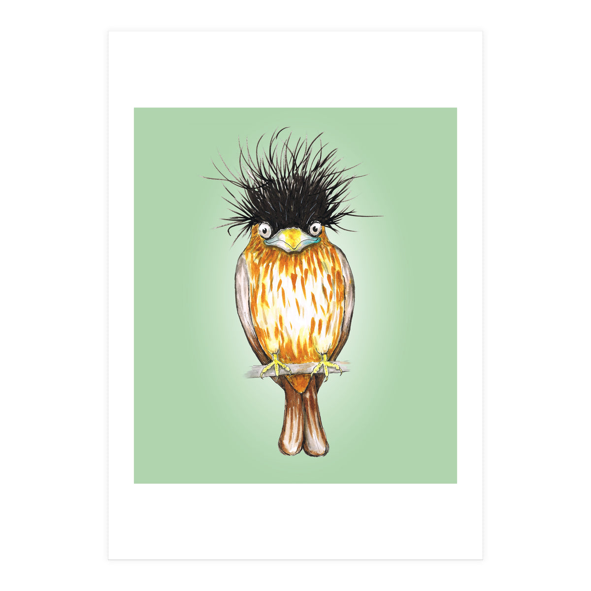 Brahminy starling (Print Only)