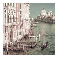 VENICE Canal Grande & Santa Maria della Salute | urban vintage style (Print Only)