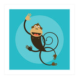Kids Room Monkey (Print Only) thumbnail
