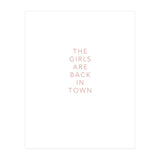 THE GIRLS ARE BACK (Print Only) thumbnail
