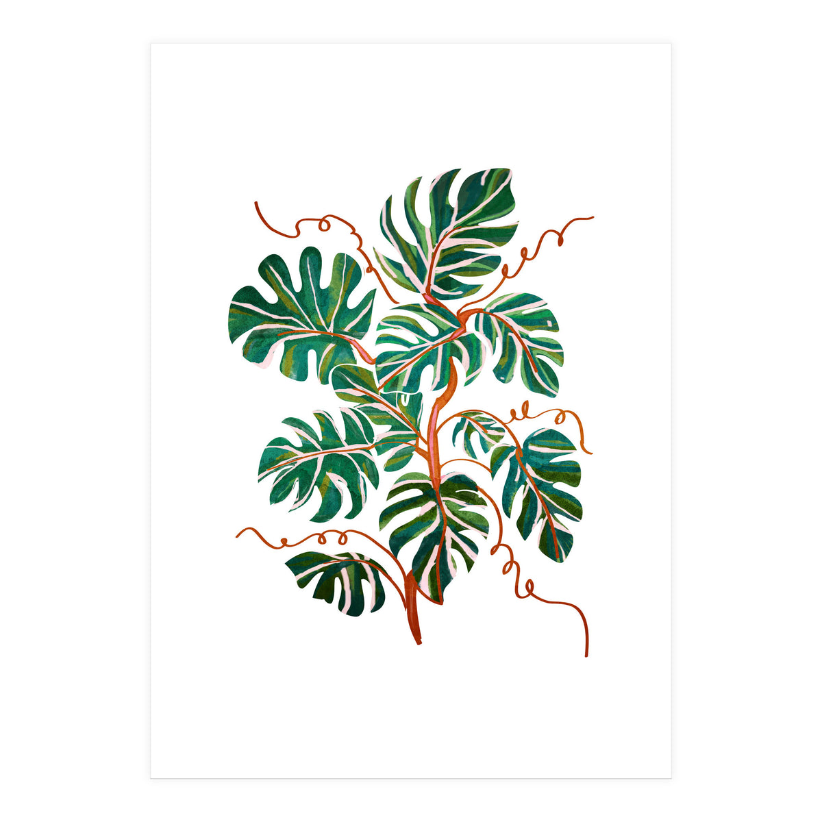 Monstera Deliciosa (Print Only)