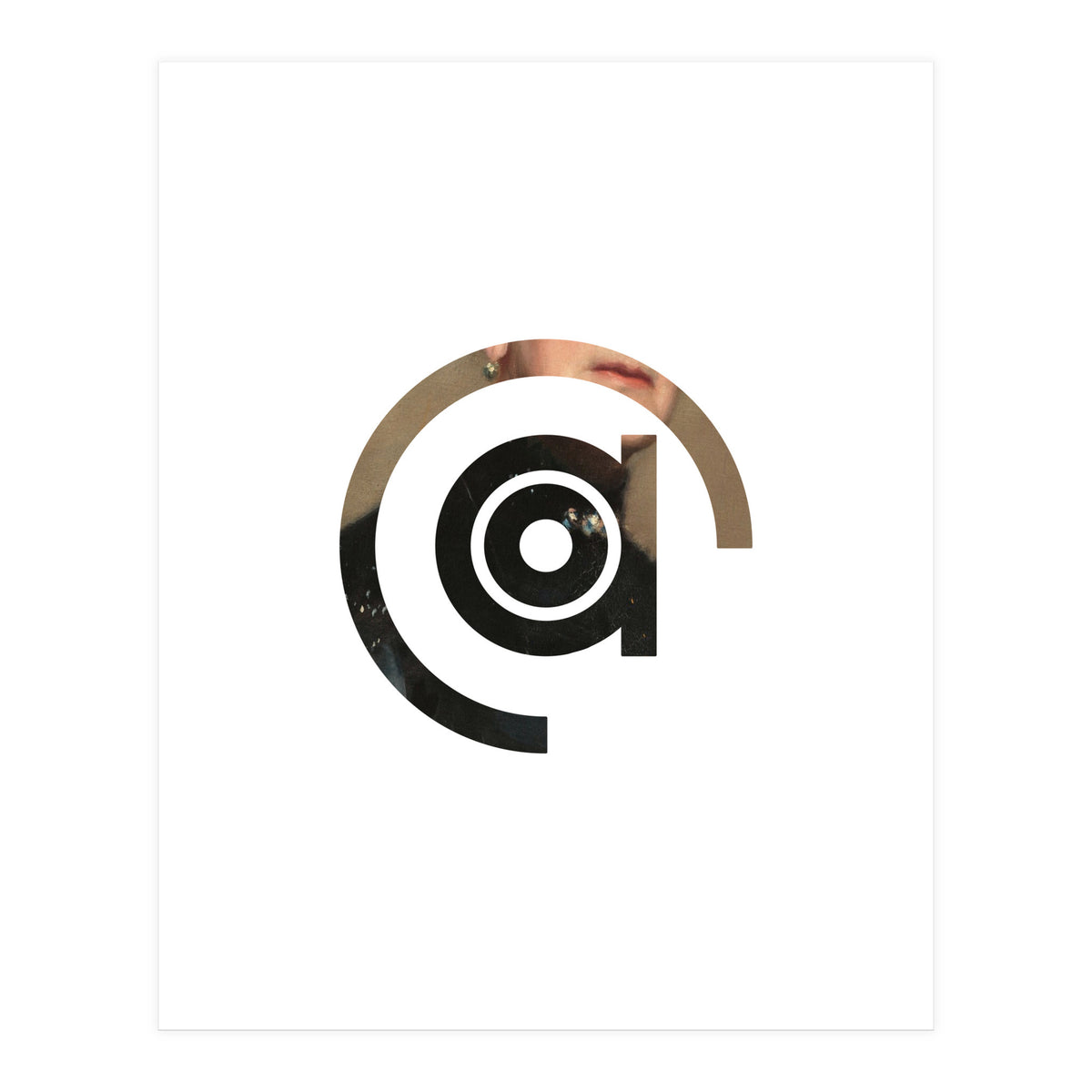 Letter / punctuation mark @ - (Impress) (Print Only)