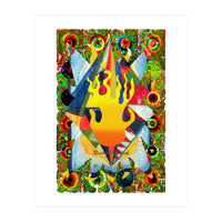 Fuego Y Graffiti 12 (Print Only)