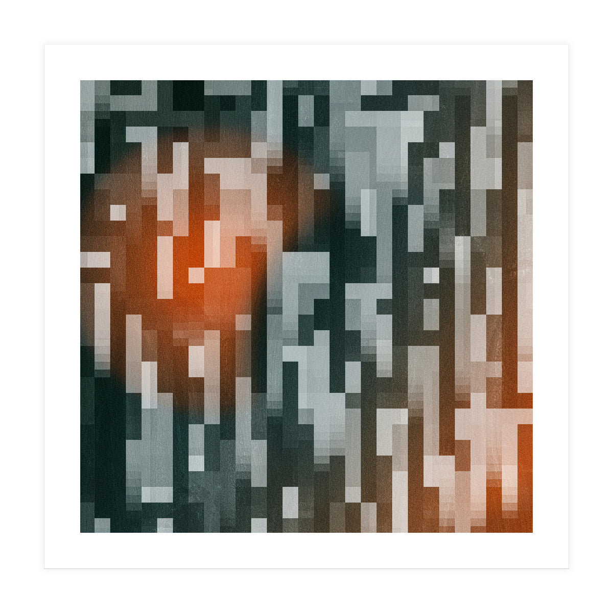 Pixel City #3 (Print Only)