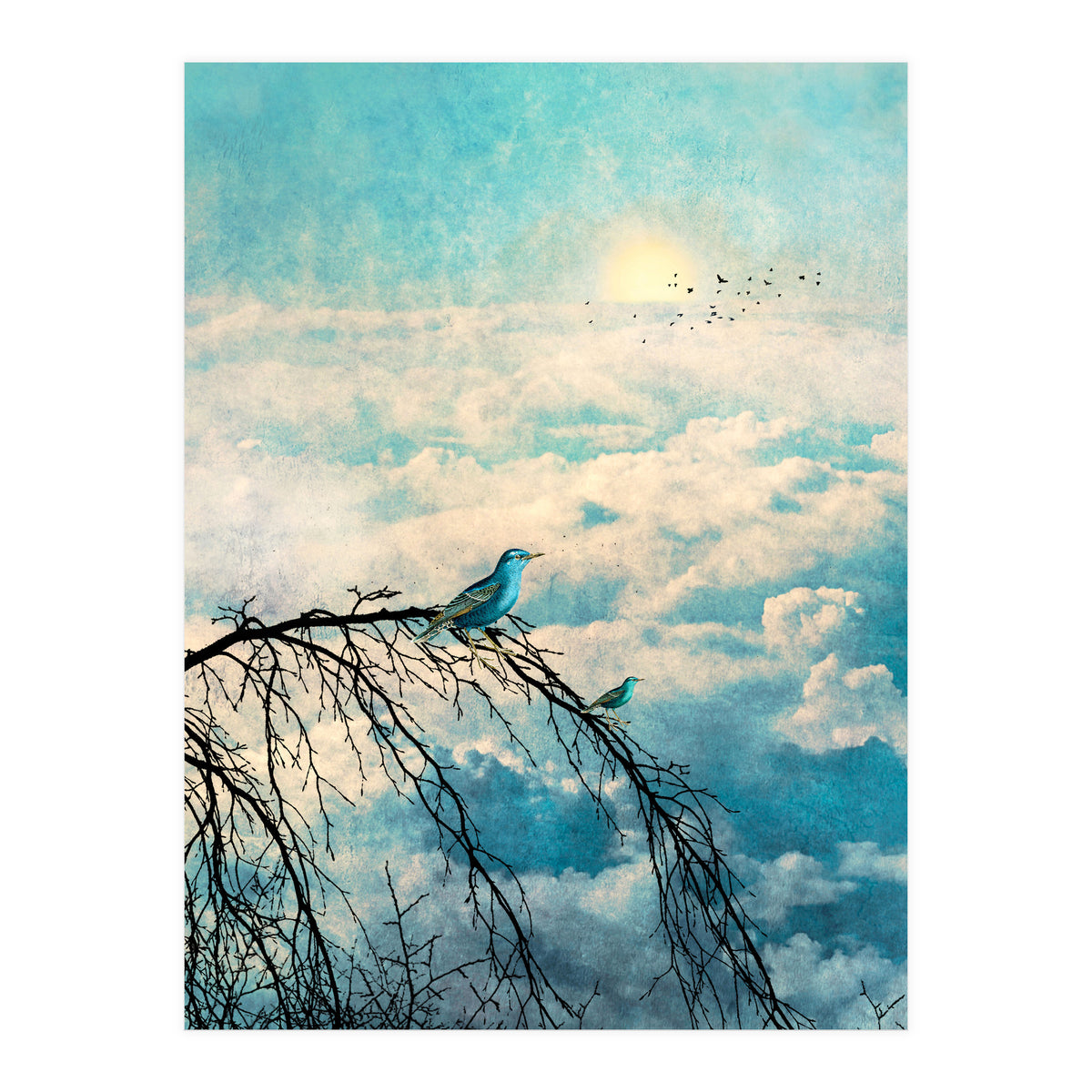 HEAVENLY BIRDS III-B2 (Print Only)