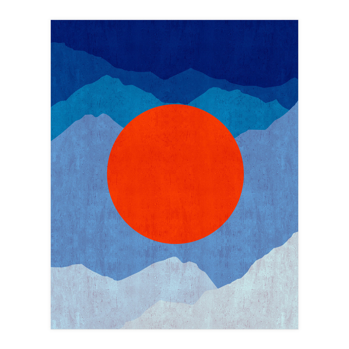 Geometric landscape II (Print Only)