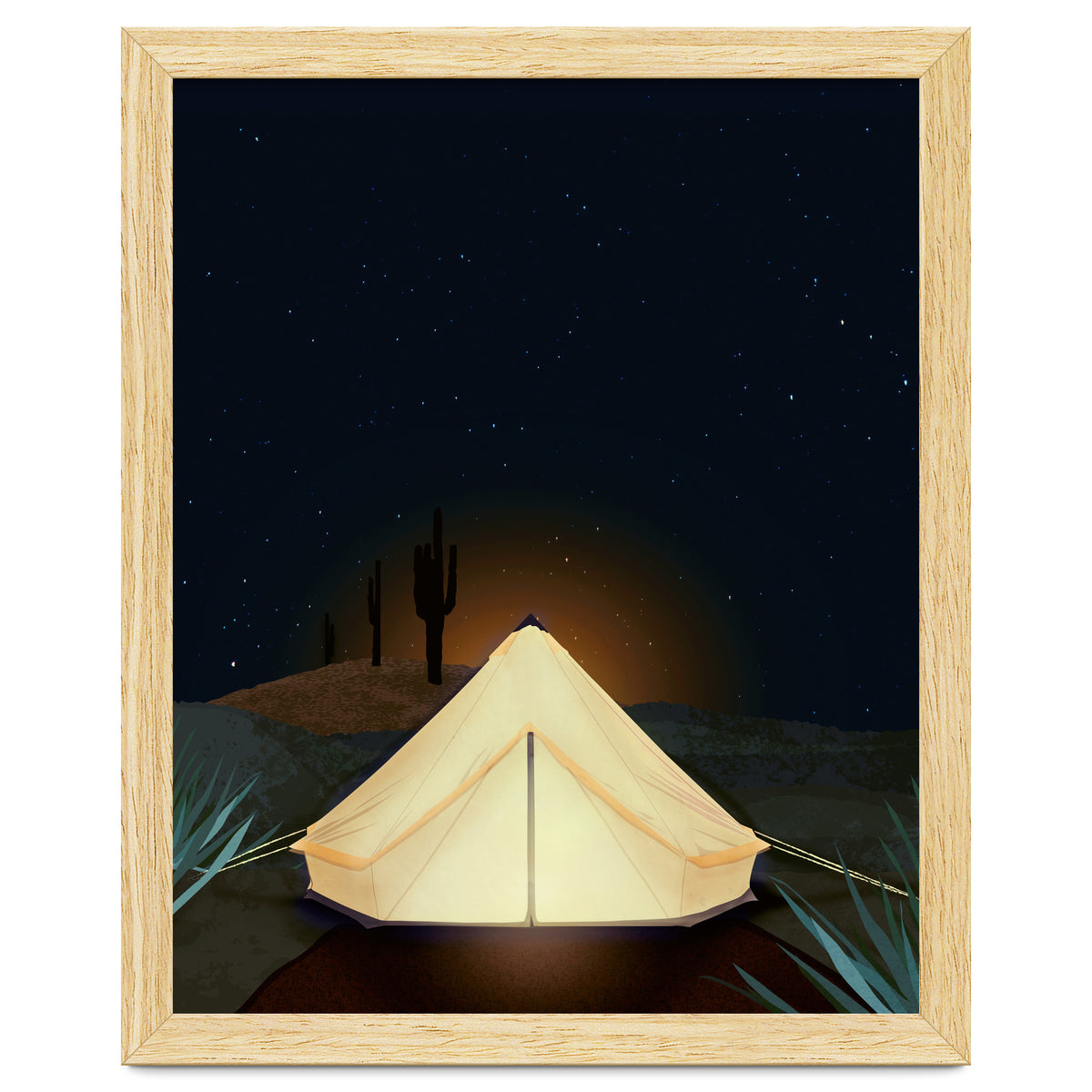 Tent at Night