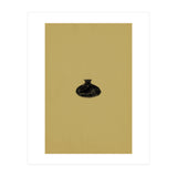 Olive green and black vase (Print Only) thumbnail