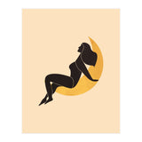 Woman and The Moon (Print Only) thumbnail
