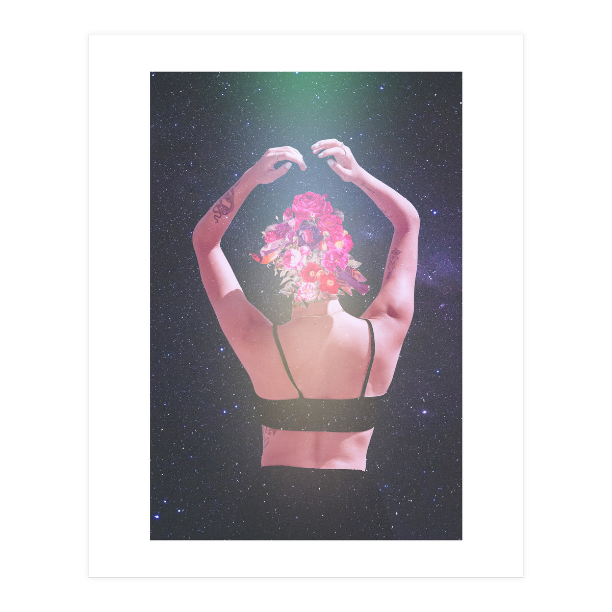 Sexy Blooming Flowers (Print Only)