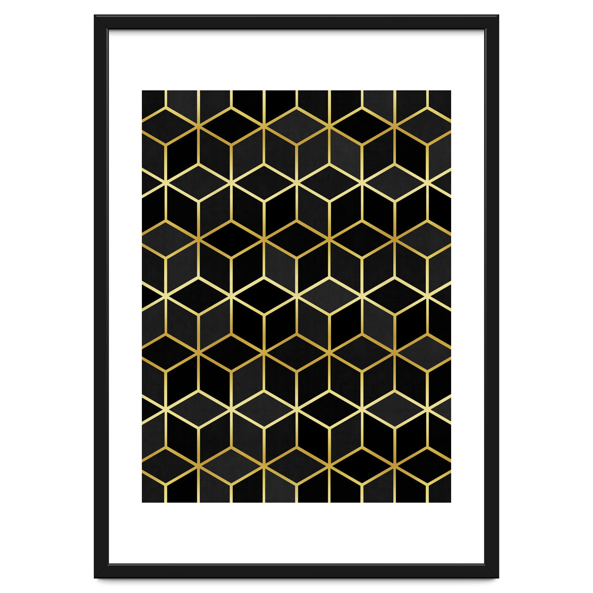 Colorful and golden pattern IV