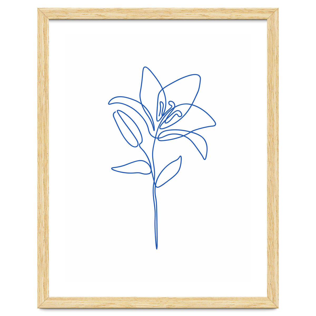 One Line Flower II